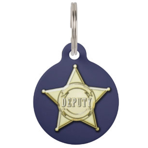 Deputy Pet ID Tag