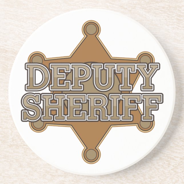 Deputy Sheriff Coaster (Front)
