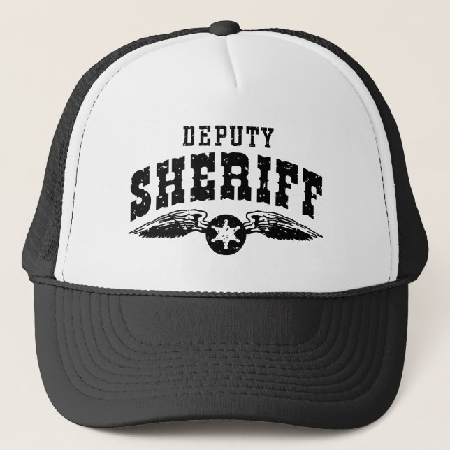 Deputy Sheriff Trucker Hat (Front)