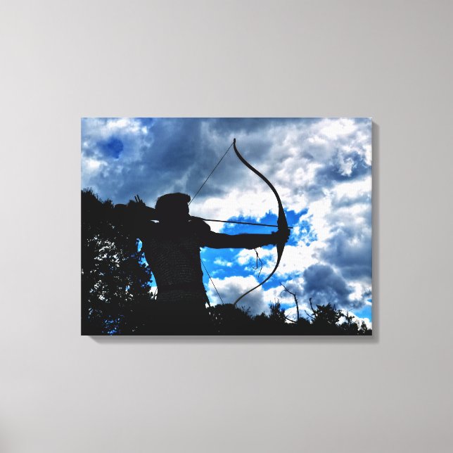 Der Bogenschütze Canvas Print (Front)