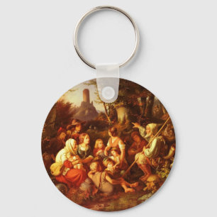 Der Erzahler (The Storyteller) by Georg Bergmann Key Ring