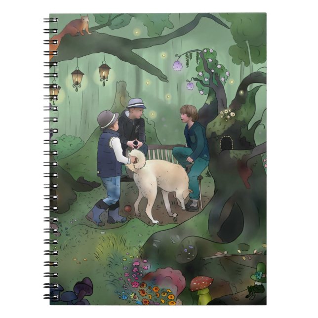 Der geheime Ort Notebook (Front)
