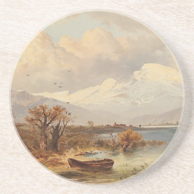 Der Haider See – Emil Barbarini Coaster (Front)