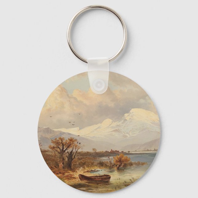 Der Haider See – Emil Barbarini Key Ring (Front)