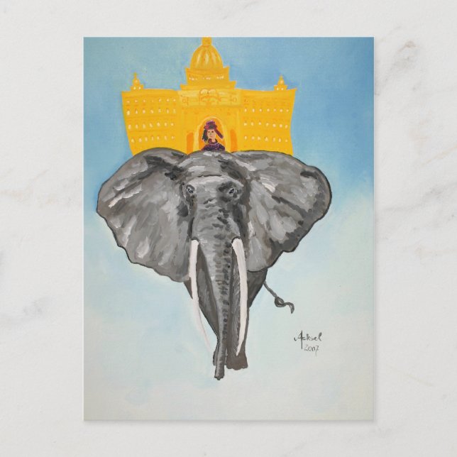 Der Indische Gesandte Postcard (Front)