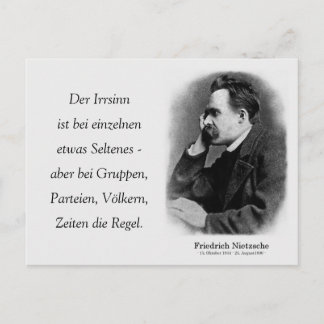 Der Irrsinn ist bei einzelnen Postcard