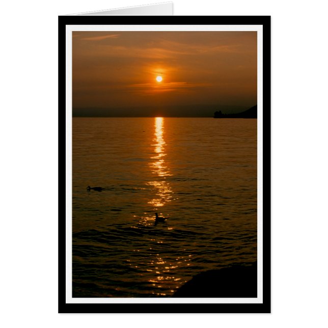 der letzte Abend .... Karte (Front)