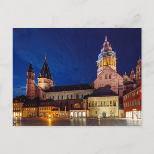 Der Mainzer Dom in Rheinland Pfalz Postcard