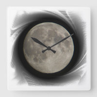 Der Mond, the Moon, the Moon Uhr