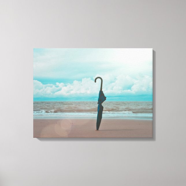 Der Regenschirm  - Canvas Print (Front)