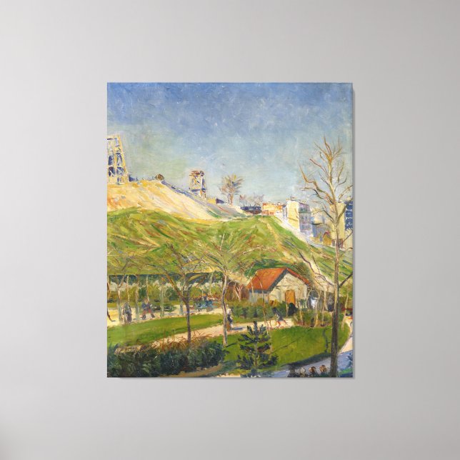Der Square Saint-Pierre | 1883-84 Canvas Print (Front)