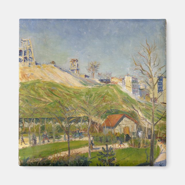 Der Square Saint-Pierre | 1883-84 Magnet (Front)