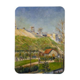 Der Square Saint-Pierre   1883-84 Magnet
