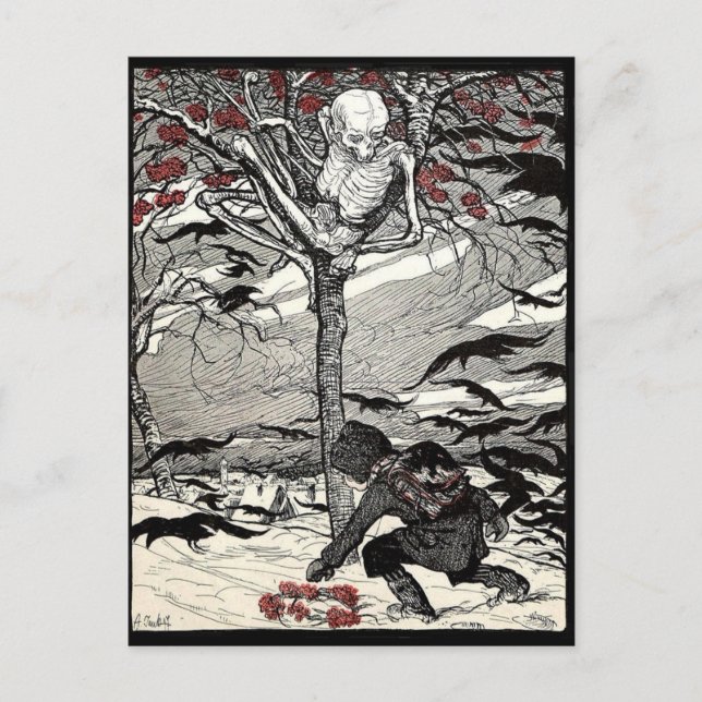 Der Tod im Baum postcard (Front)