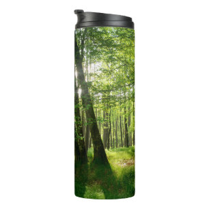 Der Wald im Frühling Thermal Tumbler