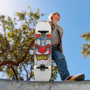 DERANGED CLOWN skateboard