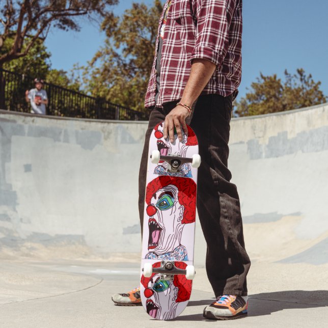DERANGED CLOWN skateboard (Outdoor 2)