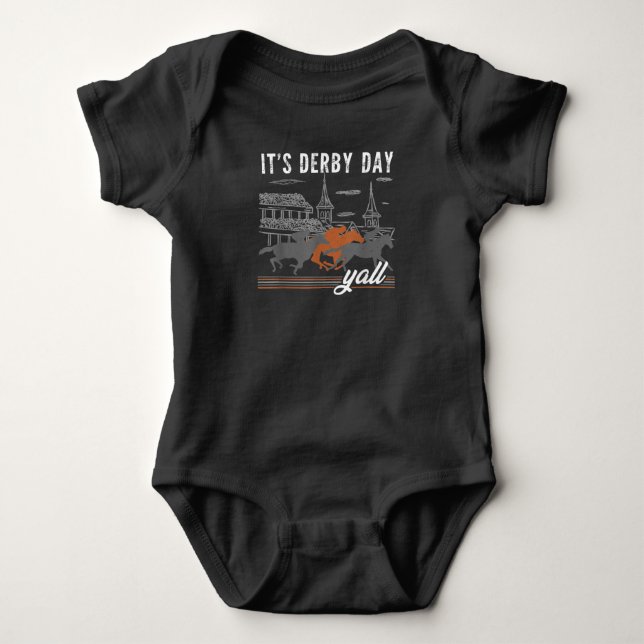 Derby Day 2022 Derby Kentucky horse derby t-shirt Baby Bodysuit (Front)