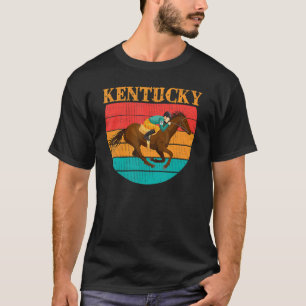 Derby Day 2022 Horse Racing Derby Dress Mens Retro T-Shirt