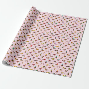 Derby Day - Pink Wrapping Paper