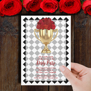 Derby Day Trophy and Roses Invitation