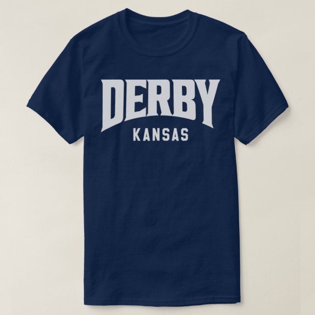 Derby Kansas  T-Shirt (Design Front)