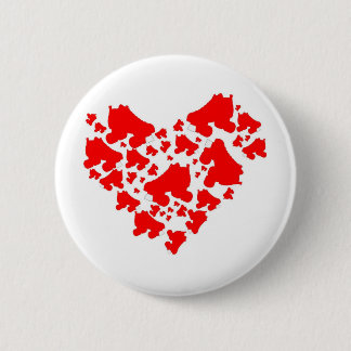 Derby Love 6 Cm Round Badge