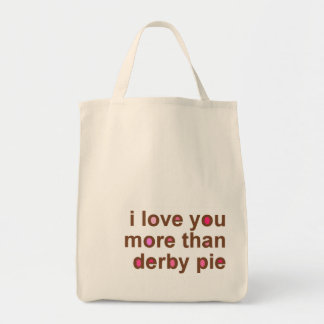Derby Pie Grocery Tote Bag