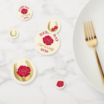 Derby Roses & Horseshoes Party Decoration