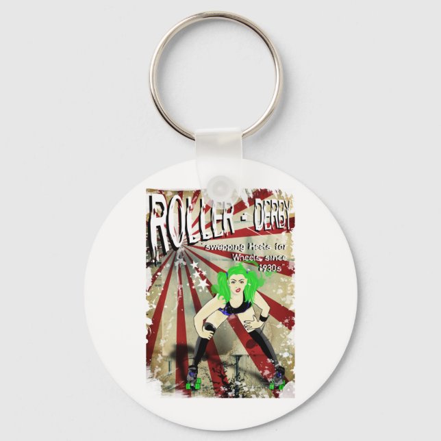 Derby since 1930s key ring (Front)