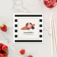 Derby Style Big Red Hat Rose 1st Birthday