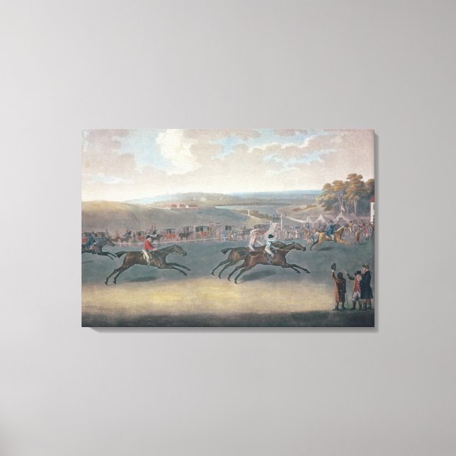 Derby Sweepstake, 1791/2 Canvas Print (Front)
