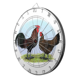 Derbyshire Redcap Fowl Dartboard