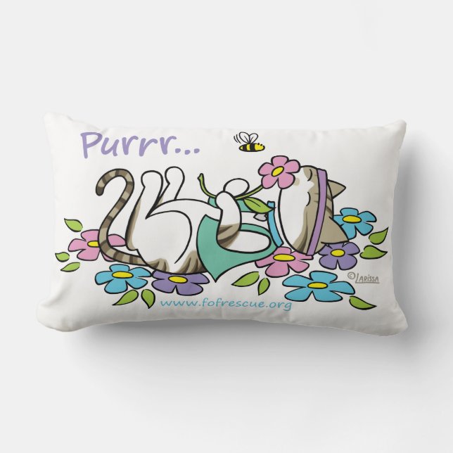 Derecho - Purrr Pillow (Front)