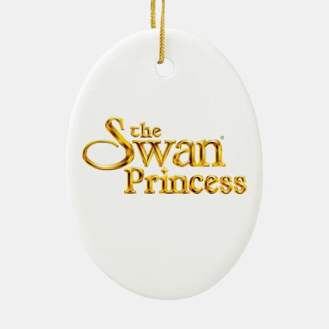 Derek and Odette Christmas Ornament (Back)