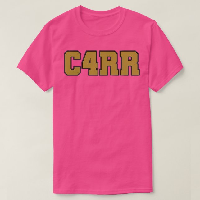 Derek Carr 4A TShirt (Design Front)