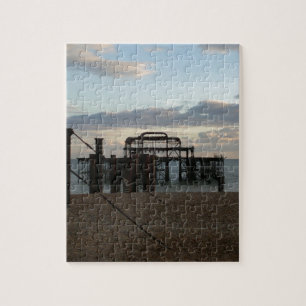 Derelict West Pier Brighton England Jigsaw Puzzle