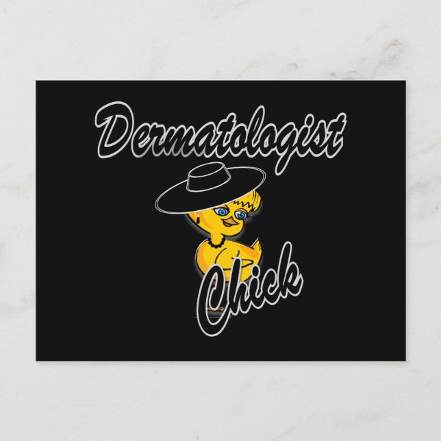 Dermatologist Chick #4 Postcard (Front)
