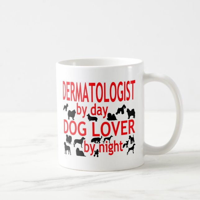 Dermatologist Dog Lover Coffee Mug (Right)