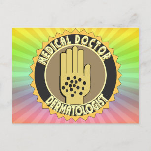 Dermatologist LOGO Postcard
