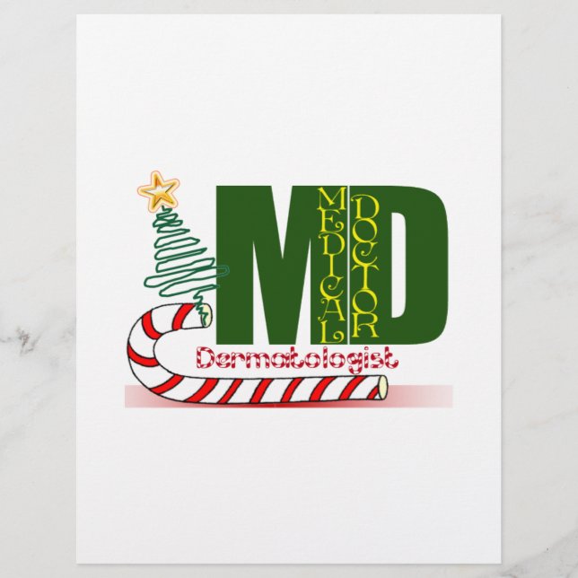 Dermatologist MERRY CHRISTMAS (Front)