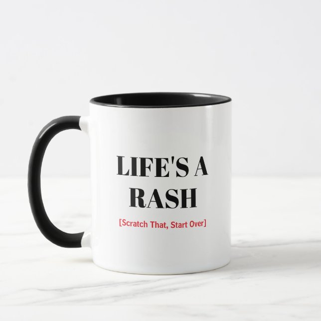 Dermatologist Mug - Funny Doctor Pun Coffee Gift (Left)
