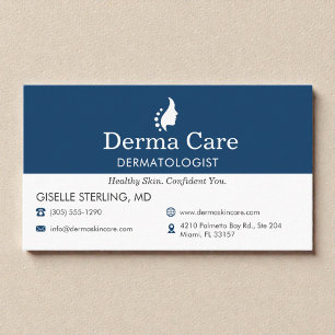 Dermatologist Skin Doctor Office  Business Card