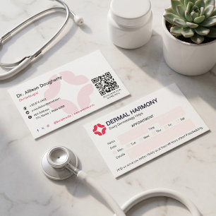 Dermatology Clinic Business Clean Appointment Card