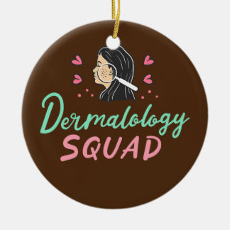 Dermatology Dermatologist Skin Doctor Ceramic Tree Decoration