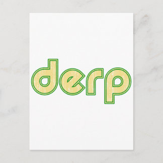 Derp 1 postcard
