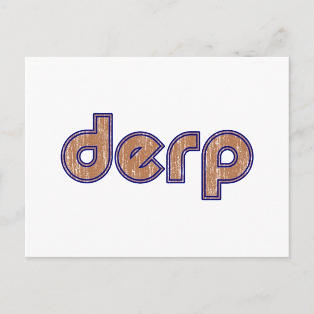 Derp 3 postcard (Front)