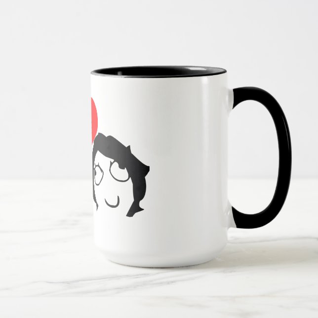 Derp and Derpina LOVE Mug (Right)