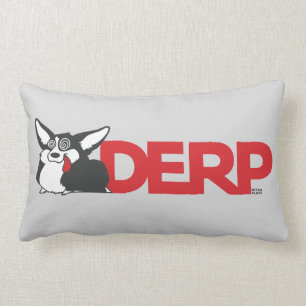 Derp Corgi Lumbar Cushion