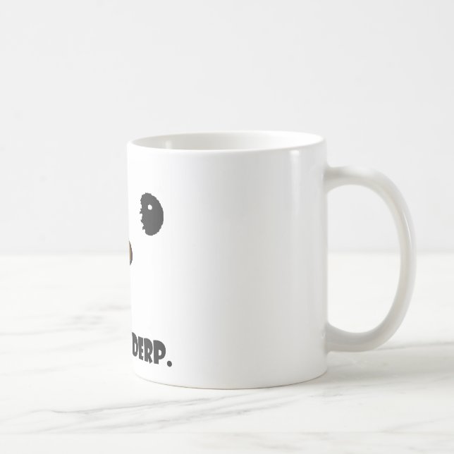 Derp Dog Coffee Mug (Right)